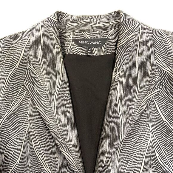 MING WANG Structured Blazer (Sz M) - Picture 4 of 9
